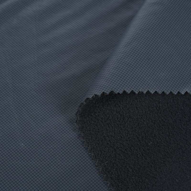 Tessuto in pile polare Tpu con pellicola in poliestere pongee da 300 t 592