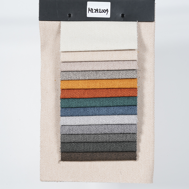 Tessuto per divani in poliestere jacquard a cinque caratteri con griglia